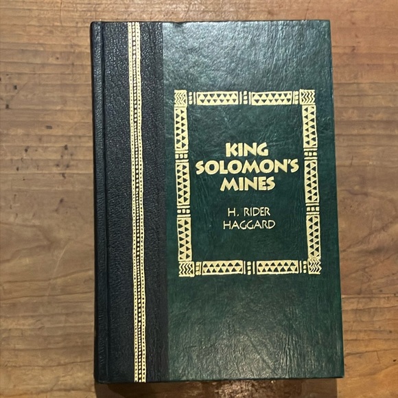 Book: King Solomon’s Mines by H. Rider Haggard leather bound - Picture 1 of 16